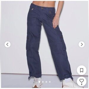 RSQ Gray Cargo Utility Pants